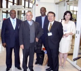 Bispo da Diocese de São Tomé visitou Taiwan