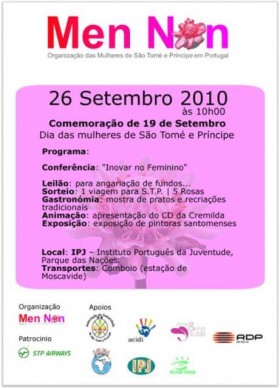 Mulheres são-tomenses em Portugal festejam 19 de Setembro