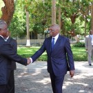 Presidente de São Tomé e Príncipe Manuel Pinto da Costa realçou progressos alcançados por Angola